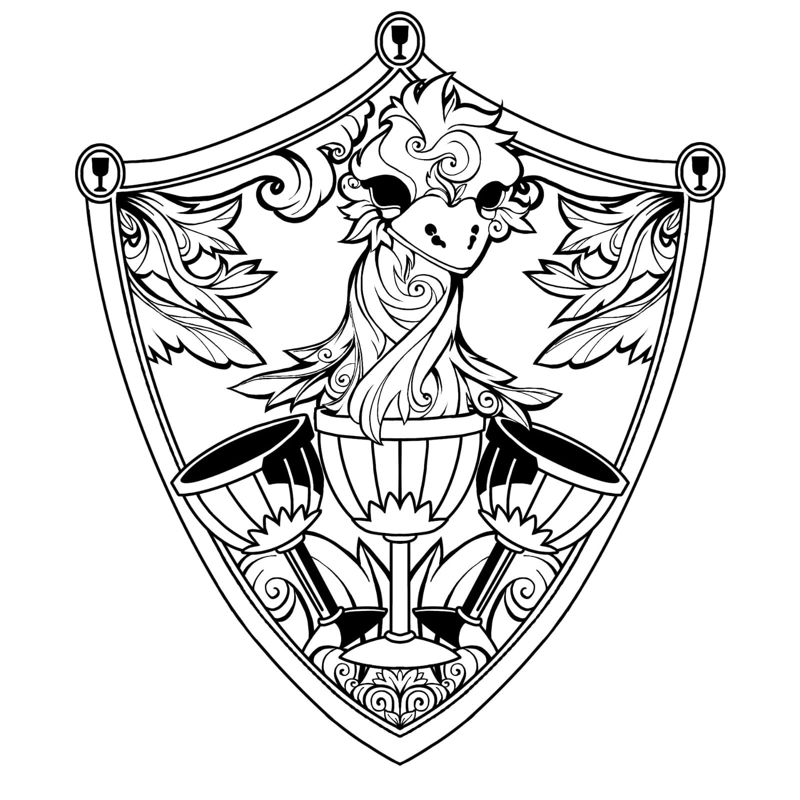 Printable Family Crest Template