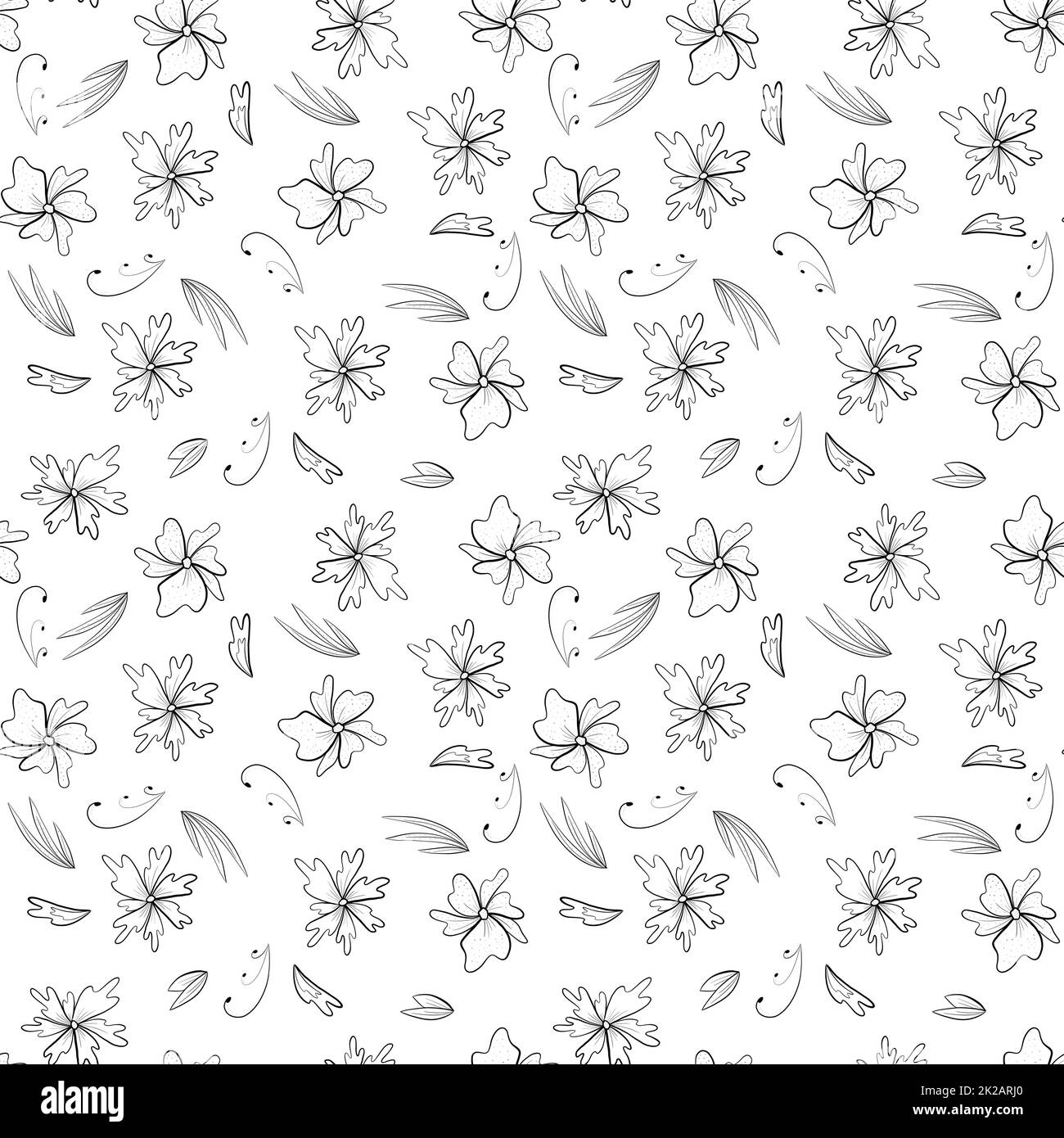 Shabby Chic Fabric Flowers Cut Out Stock Images Pictures Alamy