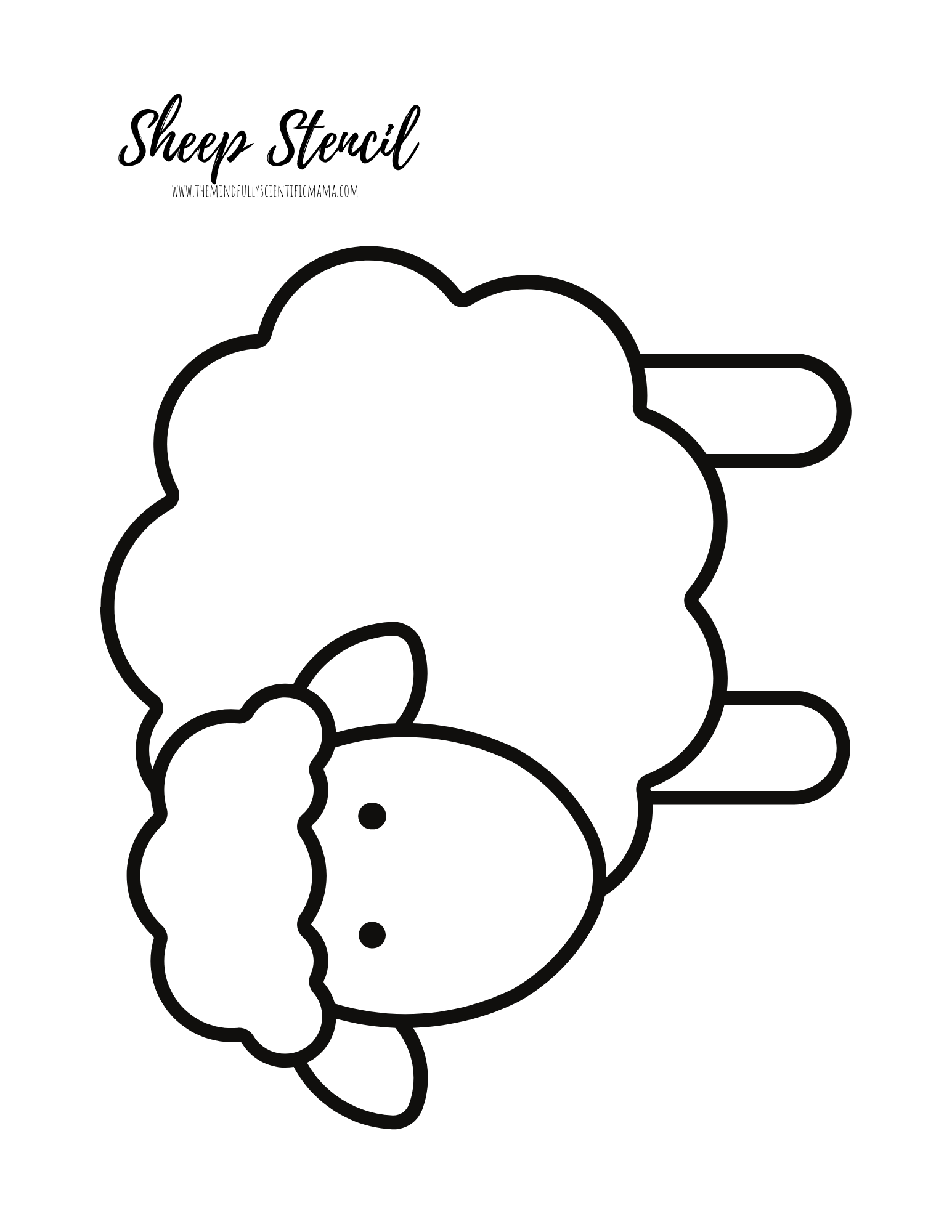 Sheep Printable