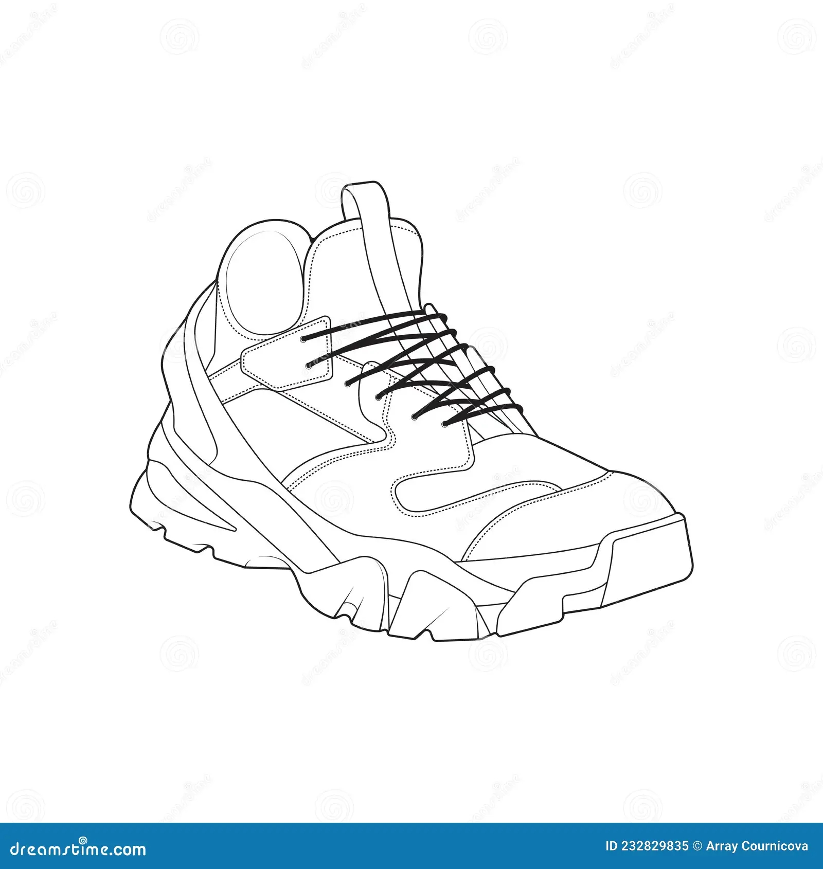Printable Sneaker Template