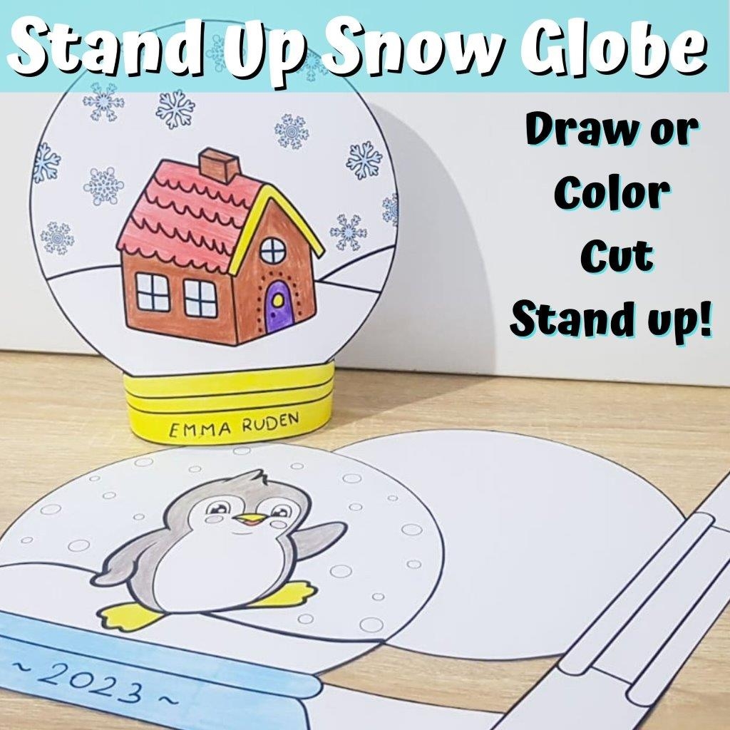 Printable Globe Template