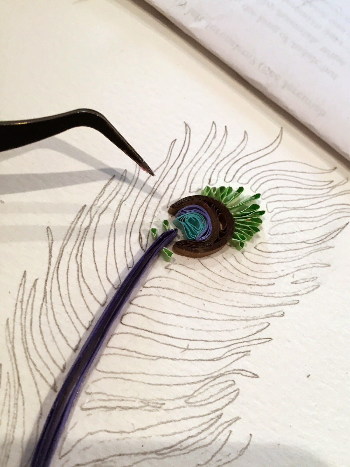 StencilGirl Talk Use Stencils To Make A Quilling Template