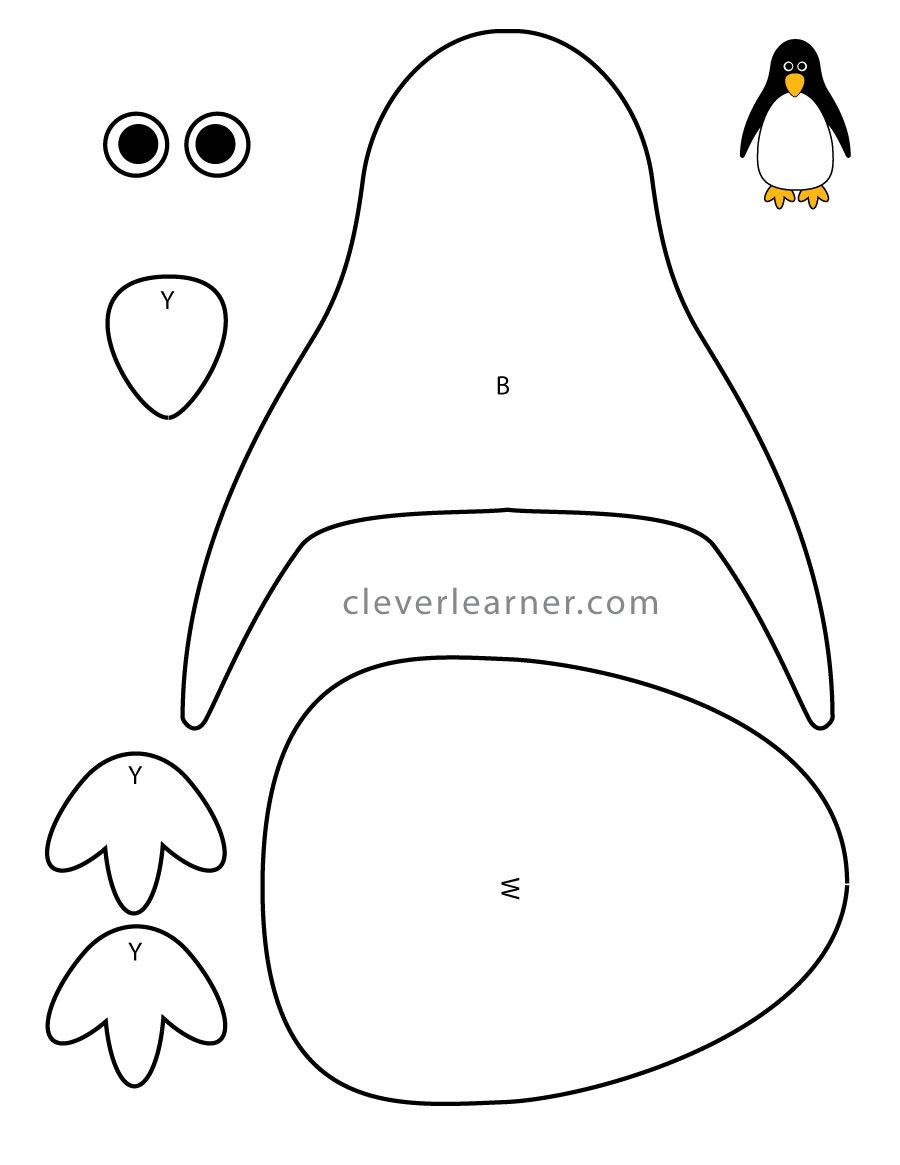 Step By Step Making Of A Penguin Craft
