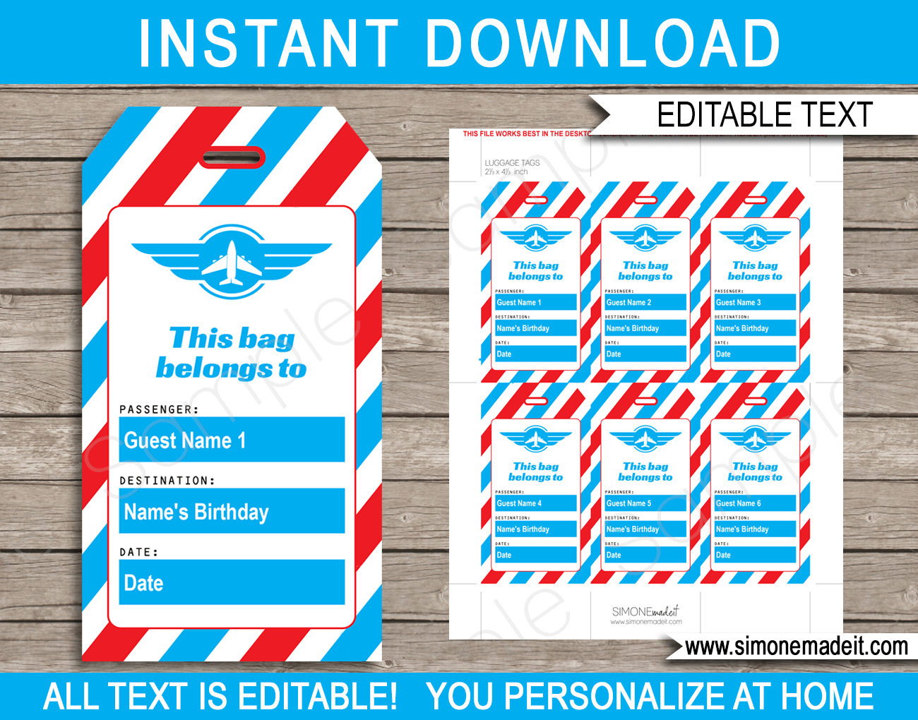 Suitcase Tags Printable Free Printable Customizable Luggage Tag Templates Canva Suitcase Tags Printable Free Printable Customizable Luggage Tag Templates Canva