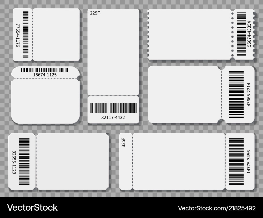 Free Ticket Template Printable