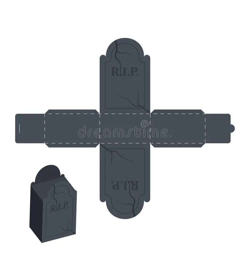 Tombstone Box Template Stock Illustrations 68 Tombstone Box Template Stock Illustrations Vectors Clipart Dreamstime
