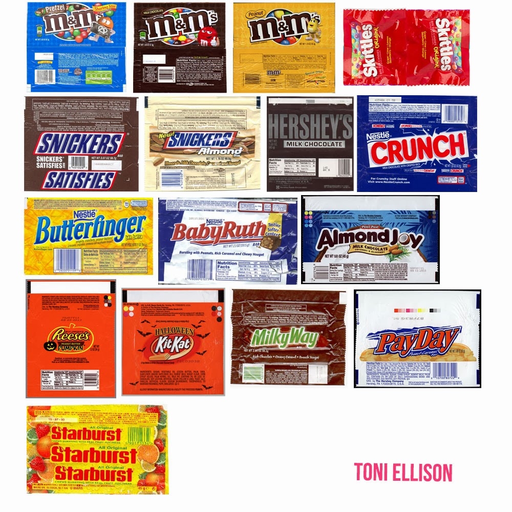 Toni Ellison Halloween Candy Wrapper Templates Toni Ellison Halloween Candy Wrapper Templates