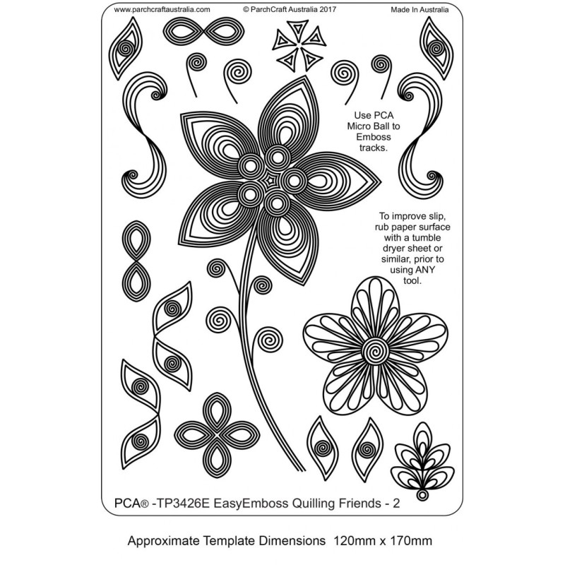 TP3426E PCA EasyEmboss Quilling Friends 2