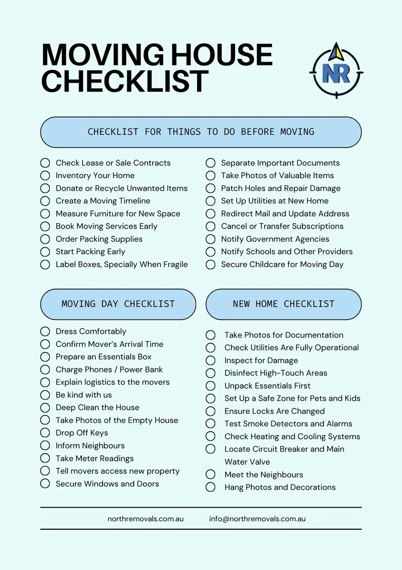 Ultimate Moving House Checklist With Printable PDF