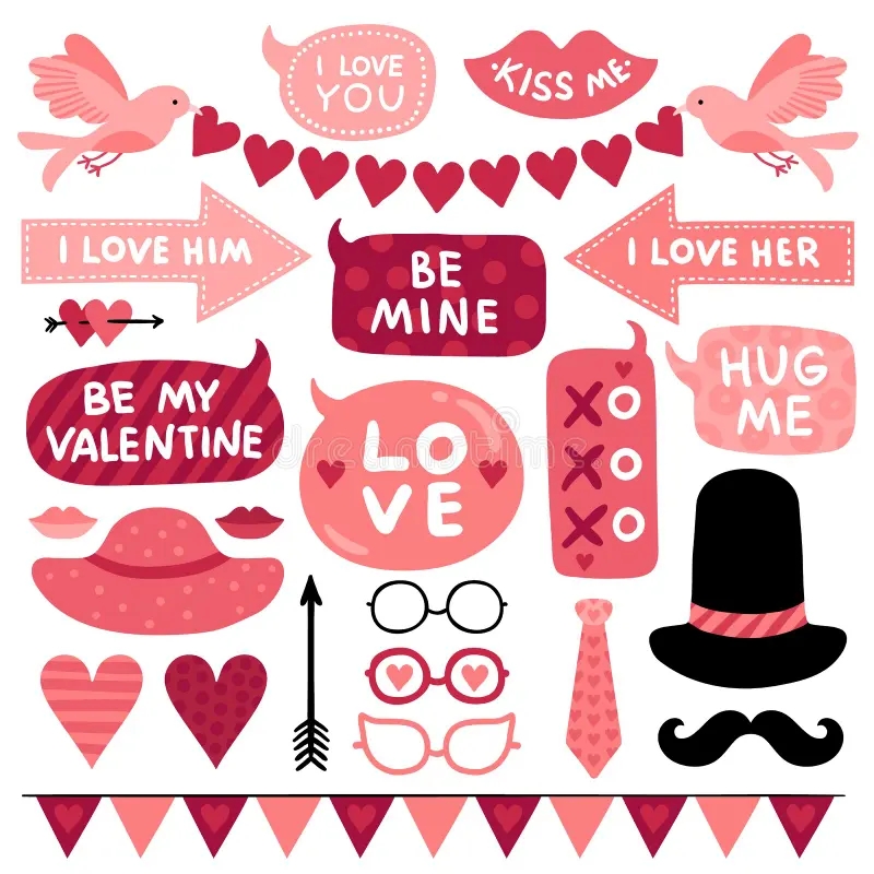 Free Printable Photo Booth Props Template