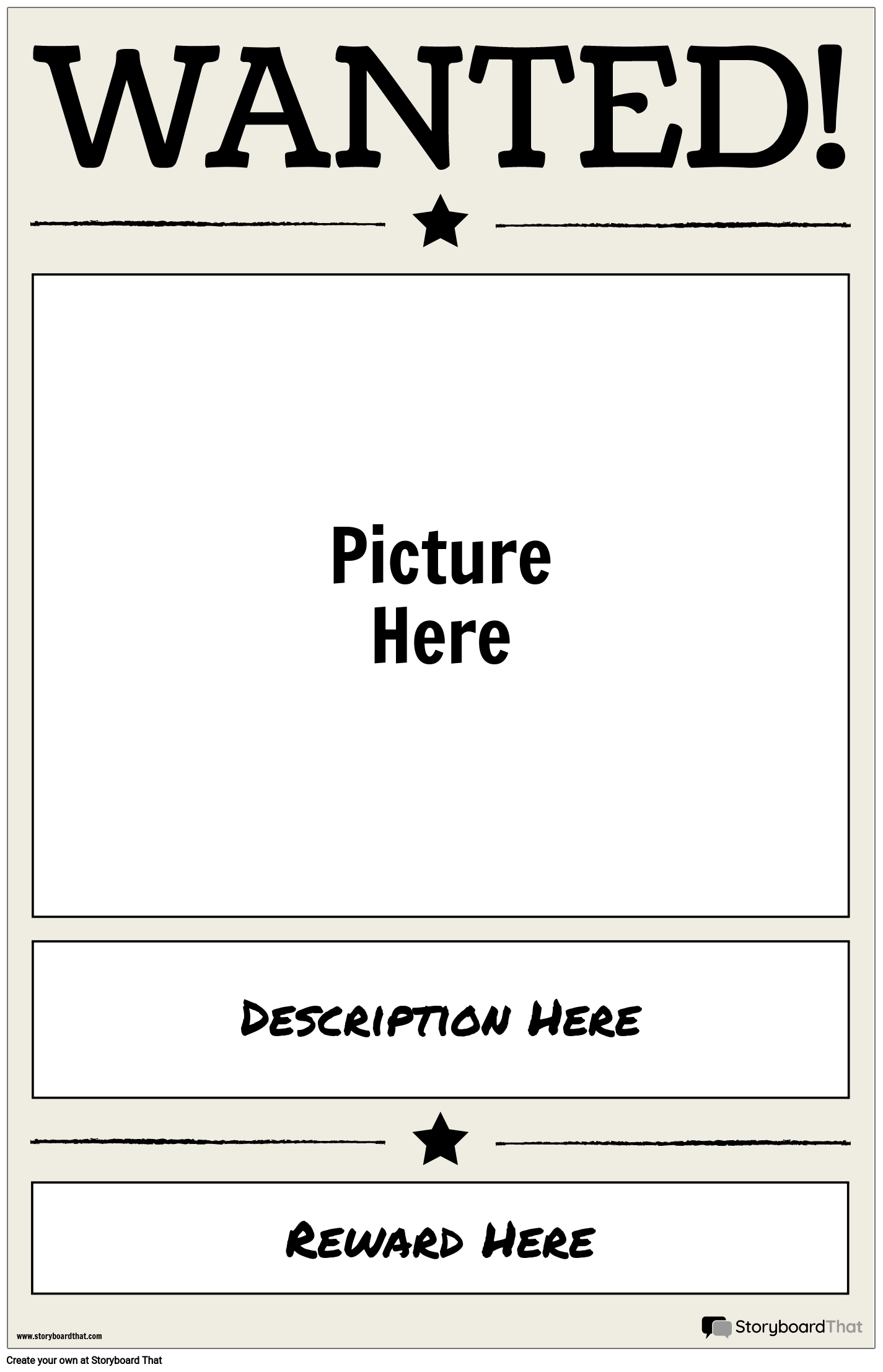Wanted Poster Maker Free Templates For Custom Wanted Poster