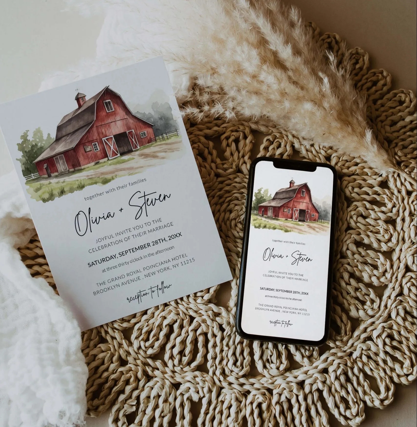 Barn Template Printable