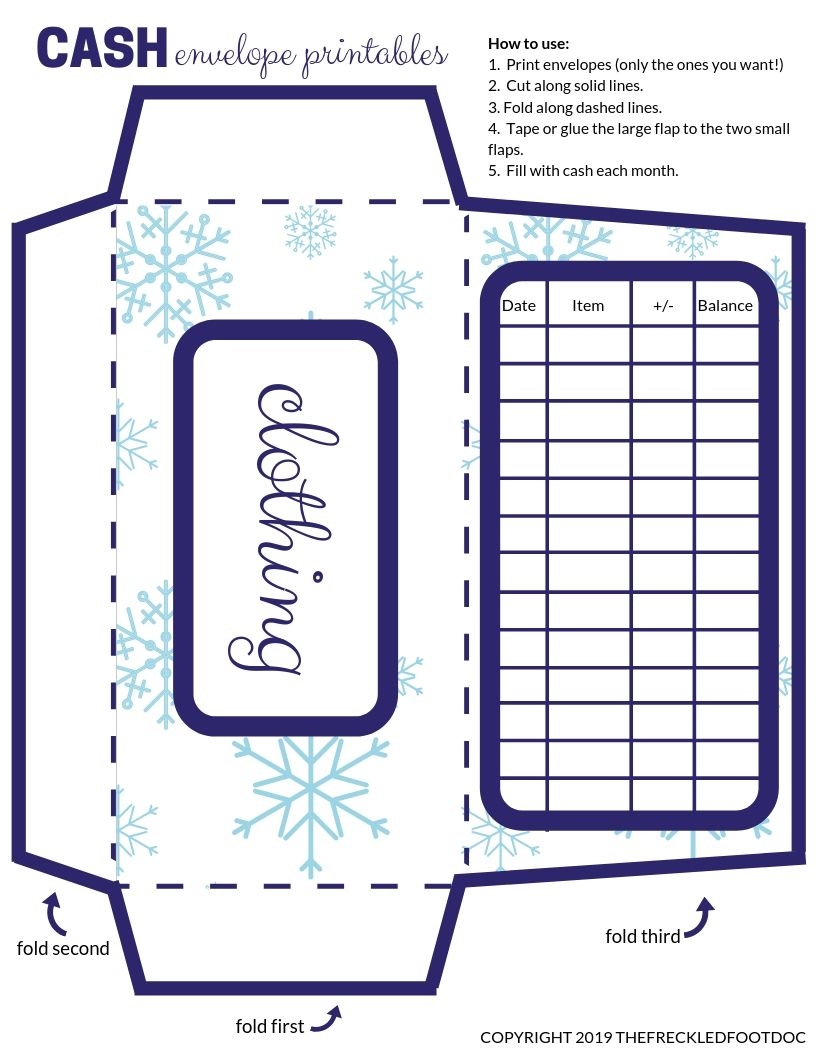 Winter Christmas Cash Envelope System Printables For Budgeting Worksheets Library Winter Christmas Cash Envelope System Printables For Budgeting Worksheets Library