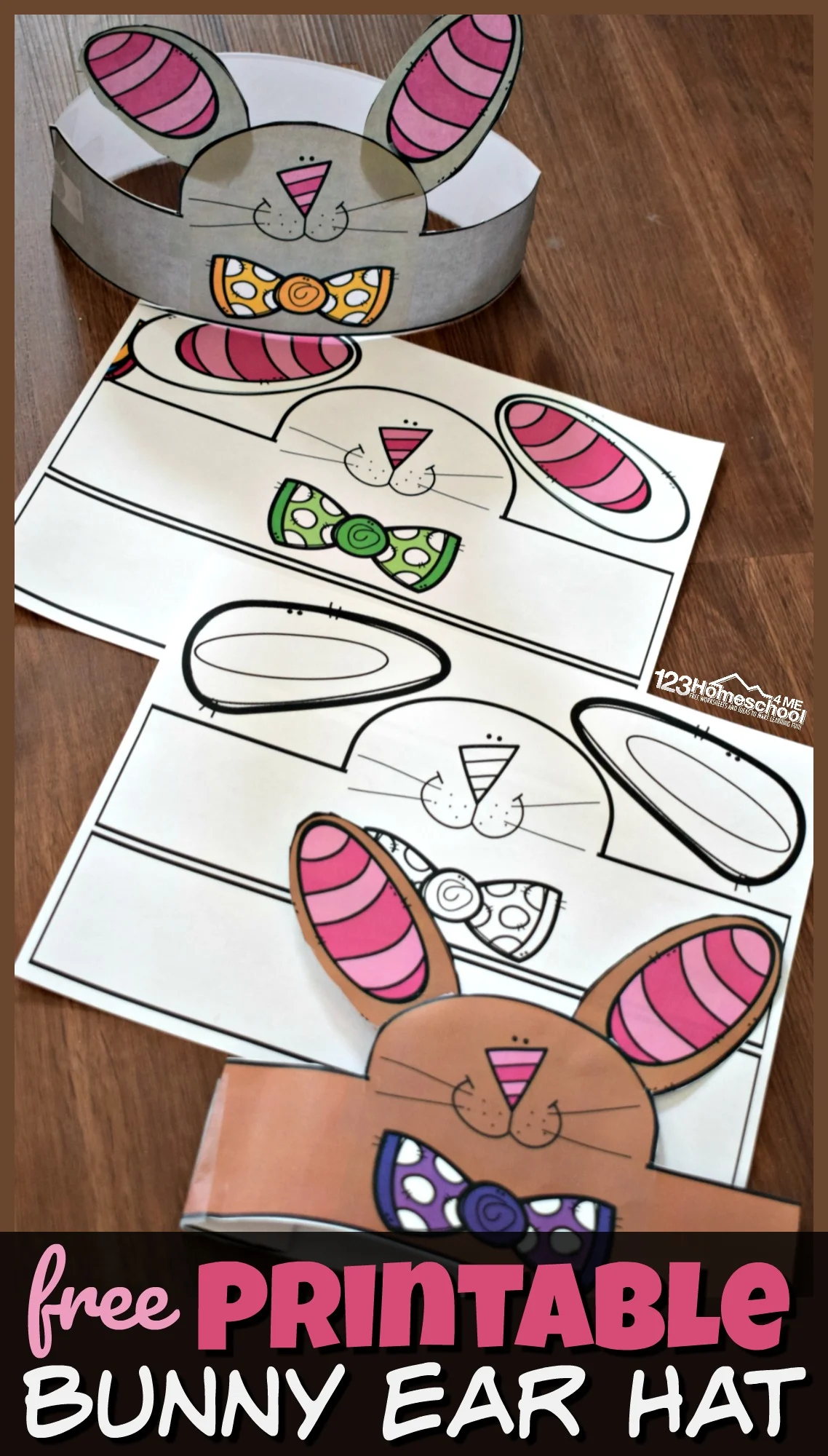 Bunny Ears Printable Template